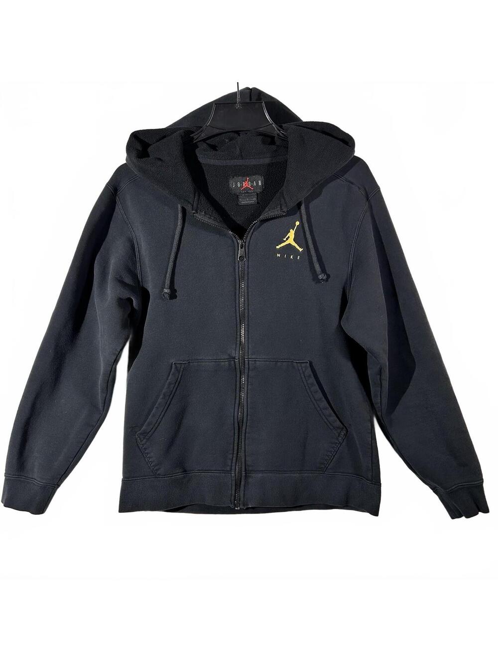 Vintage 1998 Jordan Nike Air Jumpman NBA Finals Full Zip Y2K S Hoodie